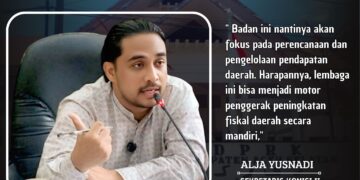 Alja Yusnadi: Badan Pendapatan Daerah Penting untuk Tingkatkan PAD